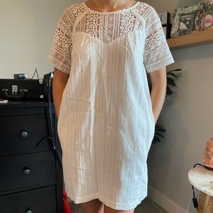 Ellison White Lace Dress